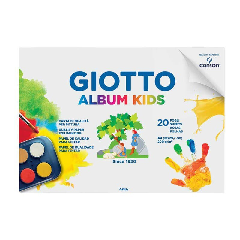 Bloc pictura Album Kids Giotto