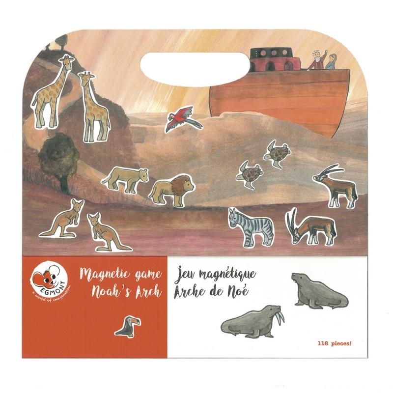Arca lui Noe, set magnetic Egmont Toys Arca lui Noe, set magnetic Egmont Toys