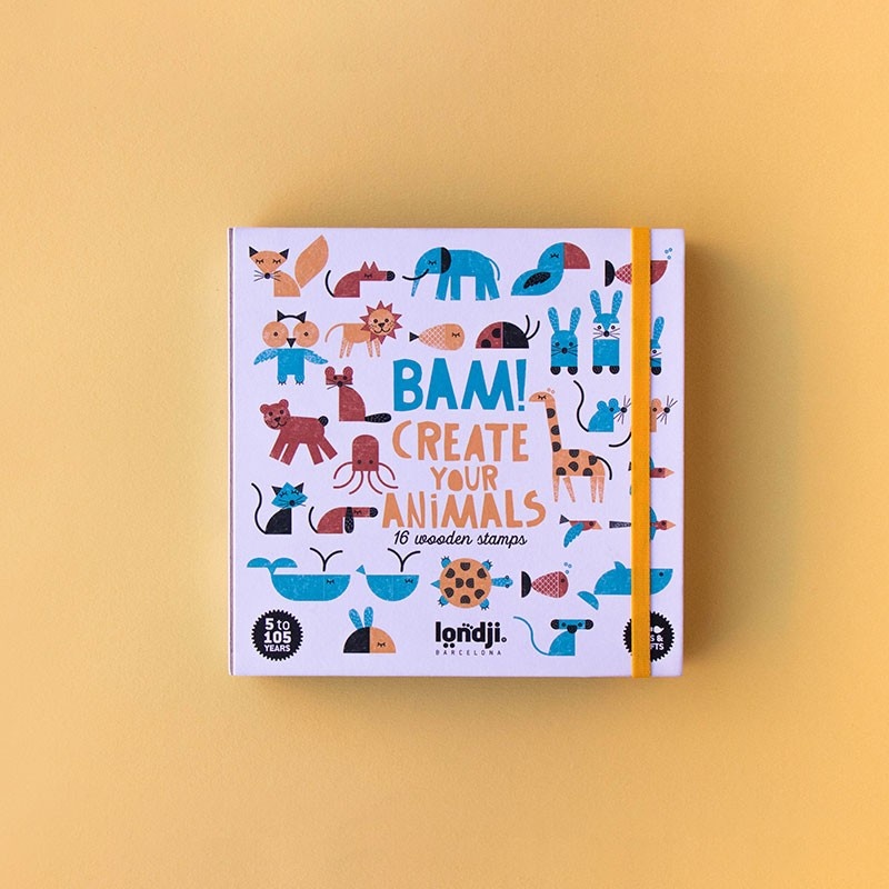 Joc creativ stampile Animale, Londji Joc creativ stampile Animale, Londji