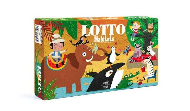 Joc de asociere Loto habitat, Londji Joc de asociere Loto habitat, Londji