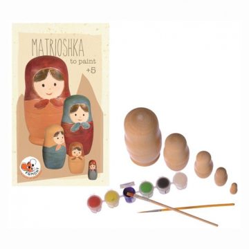 Joc de pictat papusi matrioshka, Egmont Toys - imaginea 1