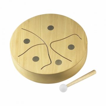 Jucarie Montessori Instrument muzical toba de lemn, Egmont Toys - imaginea 1