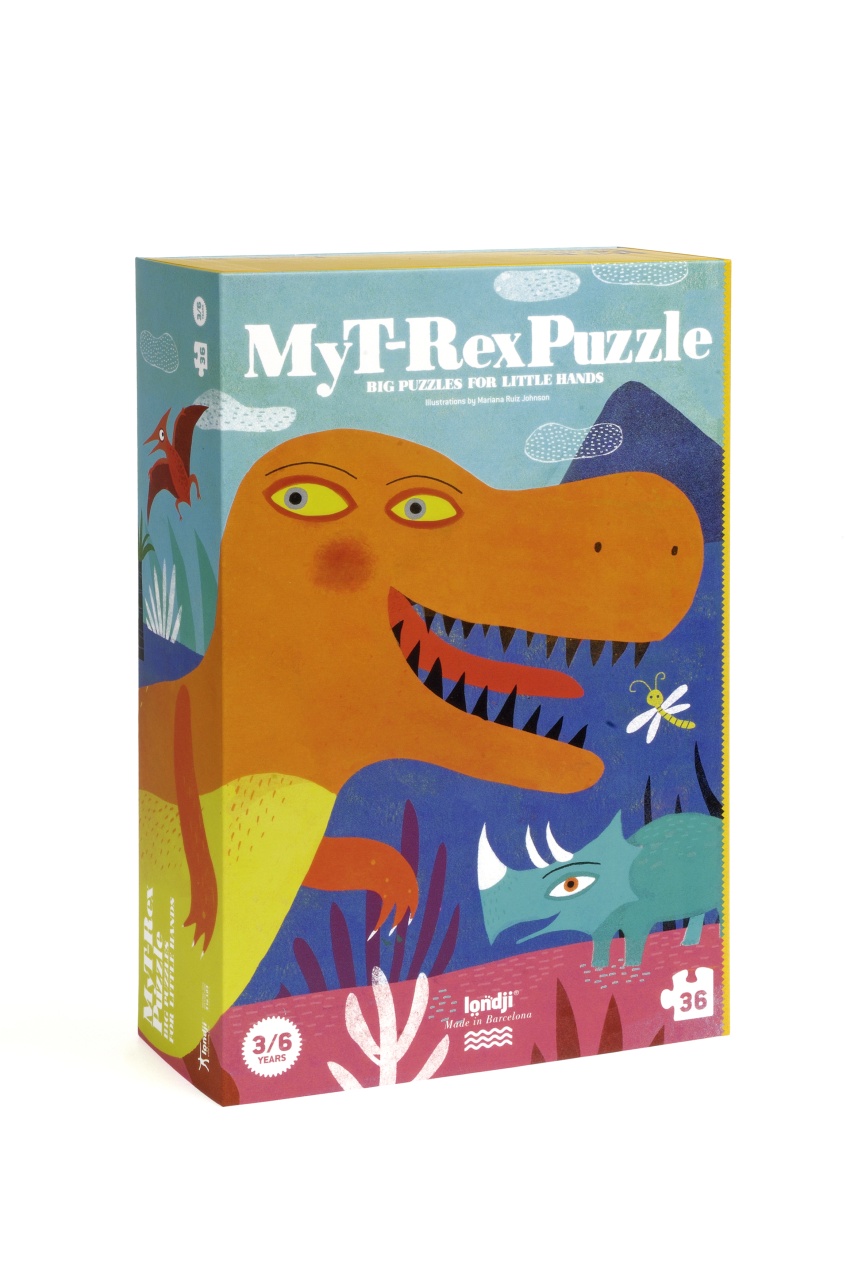 Puzzle Dinozaurul meu T-Rex, Londji Puzzle Dinozaurul meu T-Rex, Londji