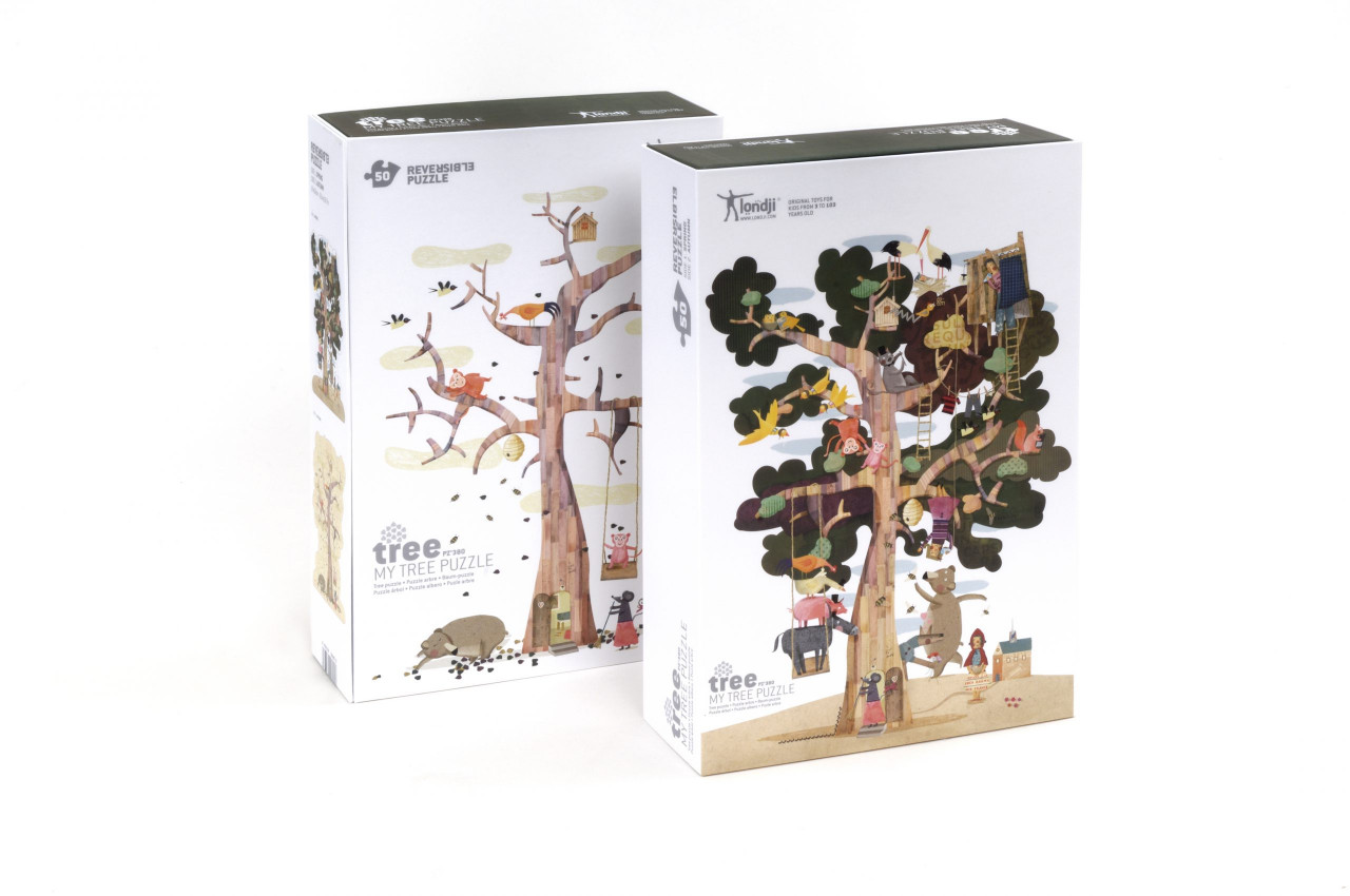 Puzzle gigant Copacul meu, Londji Puzzle gigant Copacul meu, Londji