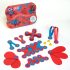 Set Clixo de construit cu magnet, Itsy pack Blue-Green 30