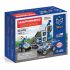 Set magnetic Magformers, Uimitorul set cu vehicule de interventie