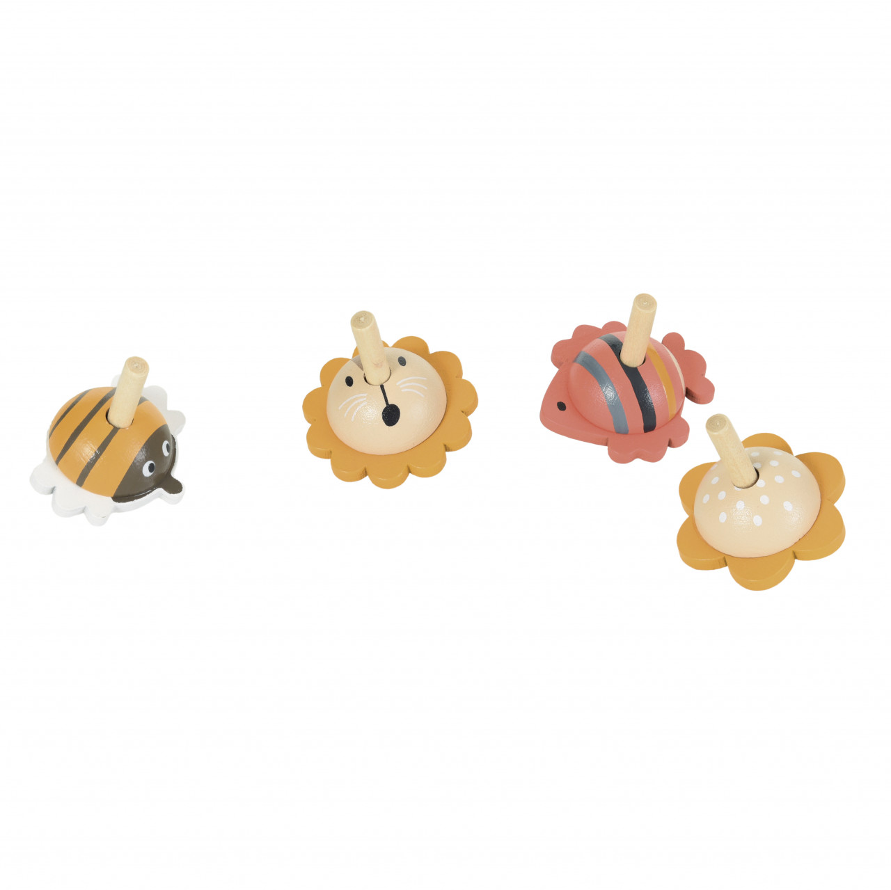 Titirez din lemn forme diverse, Egmont Toys Titirez din lemn forme diverse, Egmont Toys