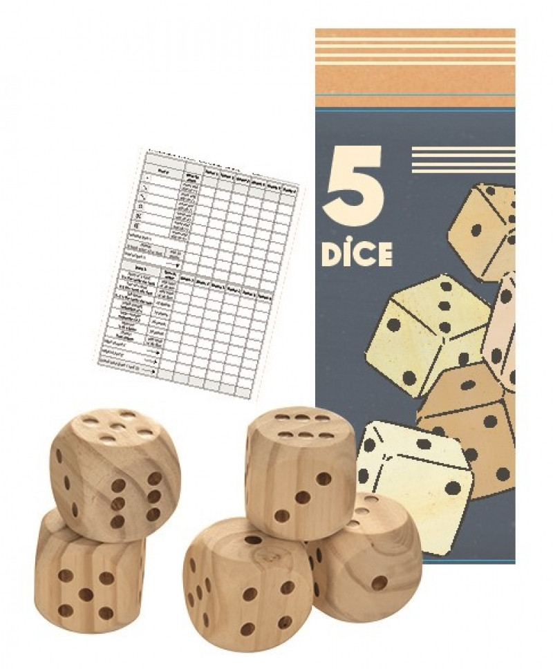 Zaruri mari din lemn, Egmont Toys Zaruri mari din lemn, Egmont Toys