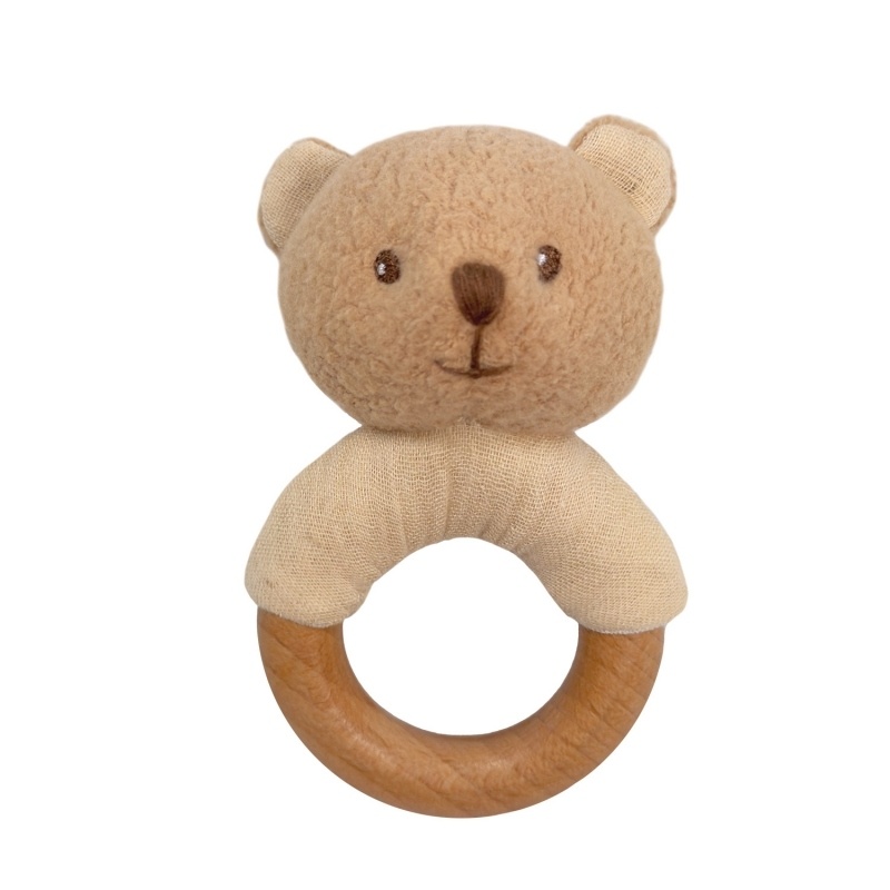 Zornaitoare din lemn Ursuletul Marcel, Egmont Toys Zornaitoare din lemn Ursuletul Marcel, Egmont Toys