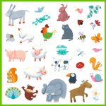 Abtibilduri Animale, Djeco - imaginea 3