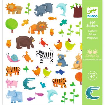 Abtibilduri Animale, Djeco - imaginea 1
