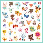 Abtibilduri Animalute, Djeco - imaginea 3