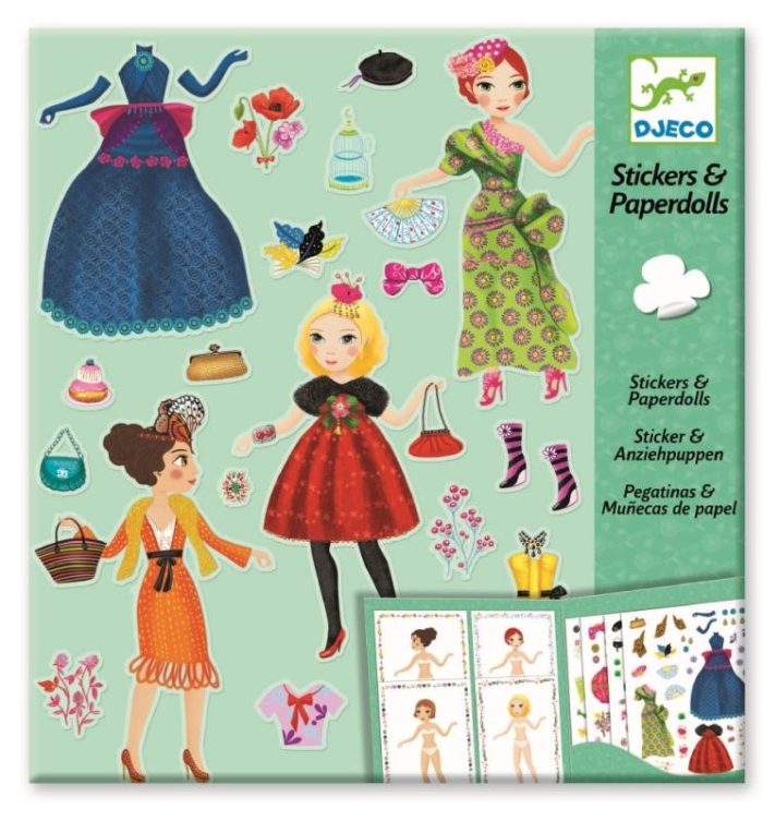 Abtibilduri repozitionabile Moda, Djeco - imaginea 2