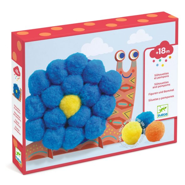 Atelier creativ Animale pufoase,Djeco - imaginea 1
