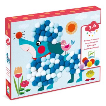 Atelier creativ Catelusi pufosi, Djeco - imaginea 1