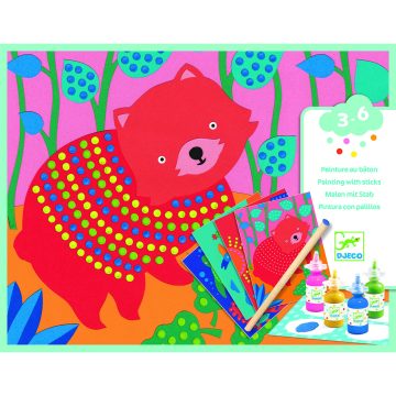 Atelier creativ cu buline Pointillisme, Djeco - imaginea 1