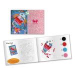 Atelier creativ cu nisip colorat Pesti stralucitori, Djeco - imaginea 4