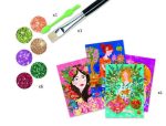 Atelier creativ cu sclipici Parfumul florilor, Djeco - imaginea 4