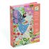 Joc creativ DIY Evantai Frumusetea padurii, Djeco - imaginea 1