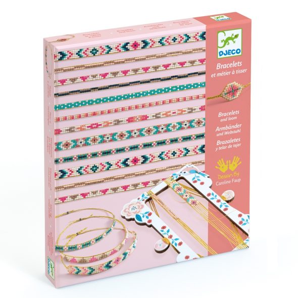 Atelier de confectionat bratari din margele, Djeco - imaginea 1