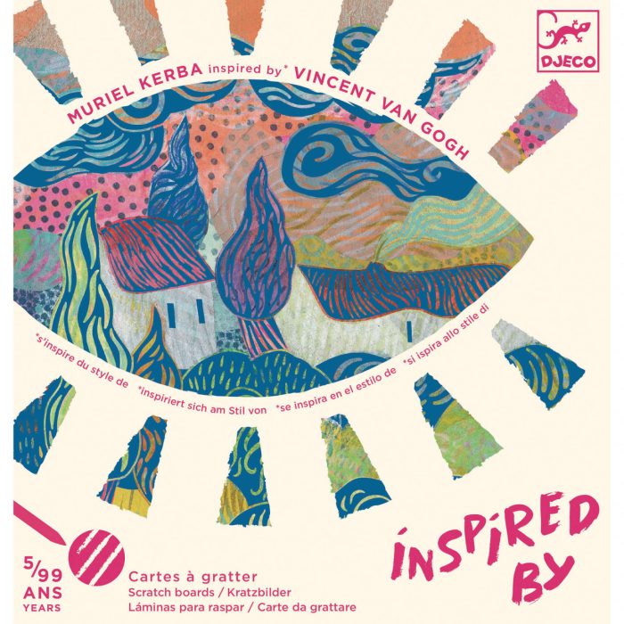 Atelier de razuit Fauvism Inspired by Van Gogh, Djeco - imaginea 2