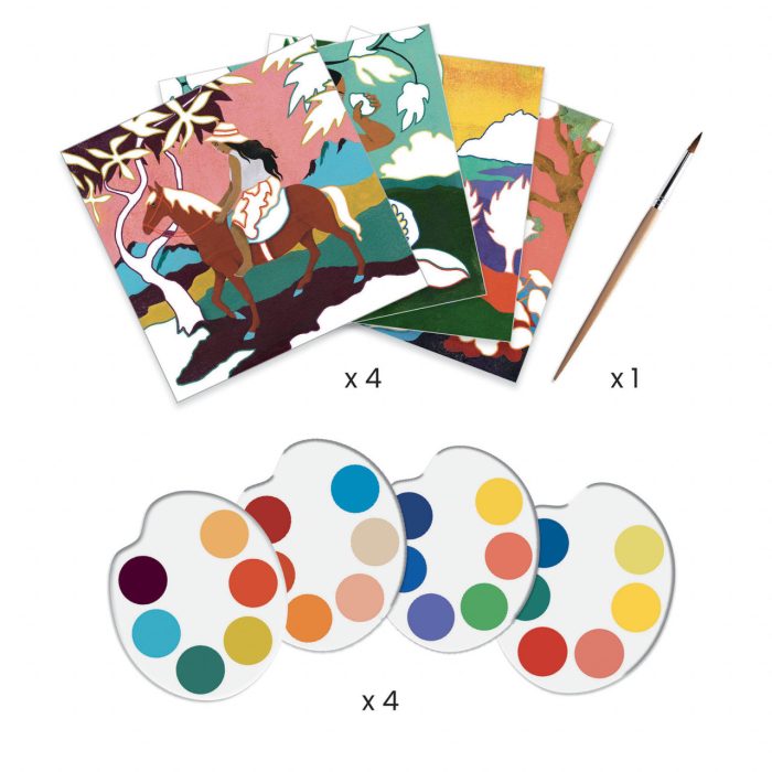 Atelier pictura Post-impresionism Inspired by Paul Gauguin, Djeco - imaginea 3