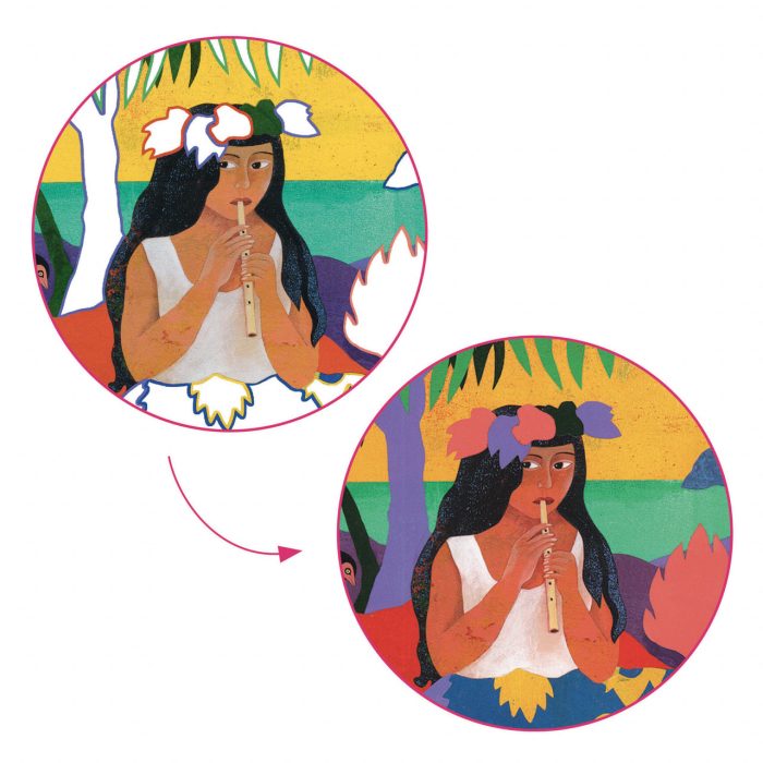 Atelier pictura Post-impresionism Inspired by Paul Gauguin, Djeco - imaginea 4