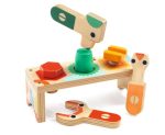Banc de lucru din lemn Bricolou, Djeco - imaginea 2 Banc de lucru din lemn Bricolou, Djeco - imaginea 2