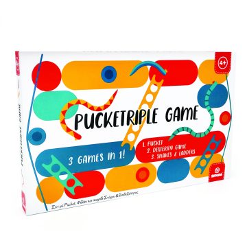 Boardgames 3 in 1 Pucketriple, Svoora - imaginea 1
