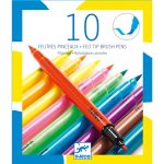Carioci pensula culori pop, Djeco - imaginea 4 Carioci pensula culori pop, Djeco - imaginea 4