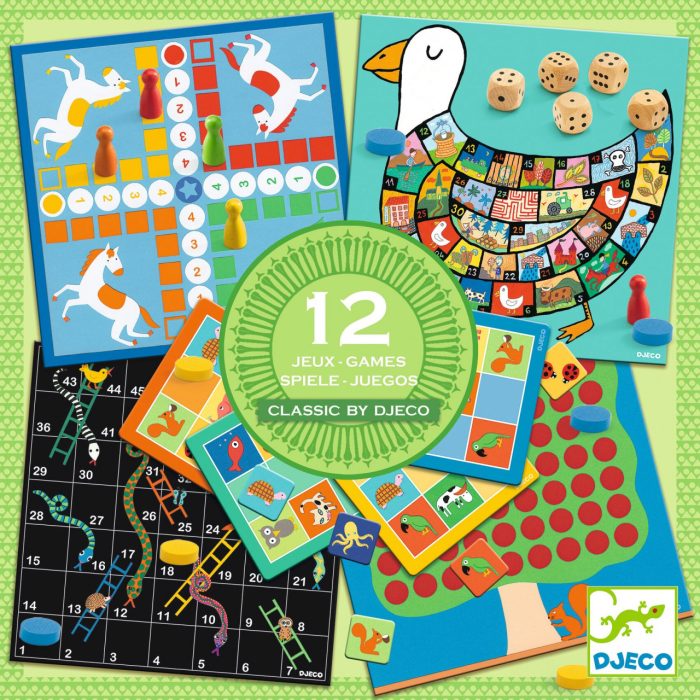 Colectia de 12 jocuri clasice, Djeco - imaginea 2