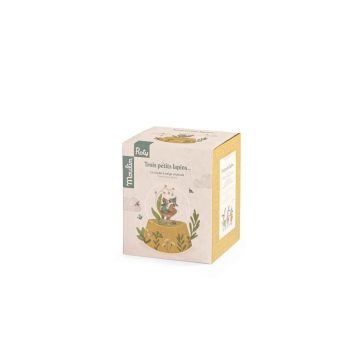 Cutie muzicala glob cu zapada Trois Petits Lapins, Moulin Roty - imaginea 1