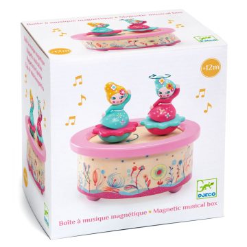 Cutie muzicala magnetica Flori, Djeco - imaginea 1