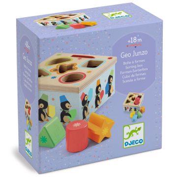 Cutie sortatoare cu pinguini, Djeco - imaginea 1