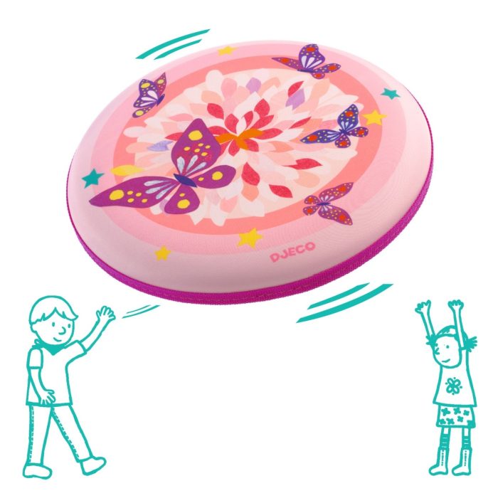 Disc frisbee Fluturi, Djeco - imaginea 2
