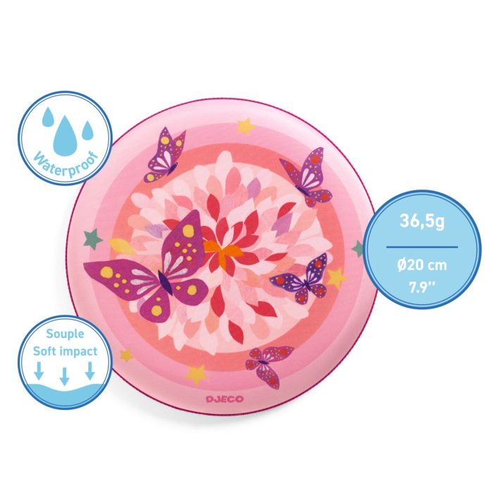 Disc frisbee Fluturi, Djeco - imaginea 4