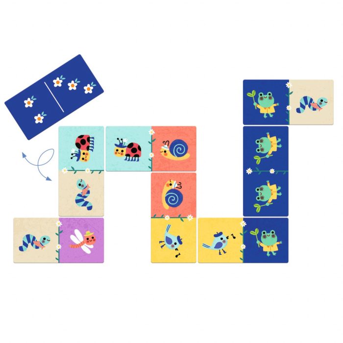 Domino animale mici, Djeco - imaginea 3