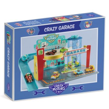 Garaj pentru masinile Crazy Motors, Djeco - imaginea 1