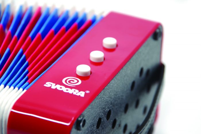 Instrument muzical acordeon rosu, Svoora - imaginea 5