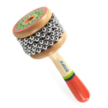 Instrument muzical Mini cabasa, Djeco - imaginea 1