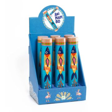 Instrument muzical Rain stick din lemn, Djeco - imaginea 1