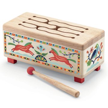 Instrument muzical Toba din lemn, Djeco - imaginea 1
