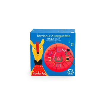 Instrument muzical Toba metalica rosie, Moulin Roty - imaginea 1