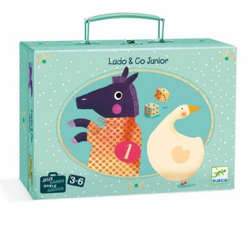 Joc clasic Ludo & Co Junior, Djeco - imaginea 1