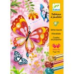 Joc creativ cu sclipici Fluturi, Djeco - imaginea 2