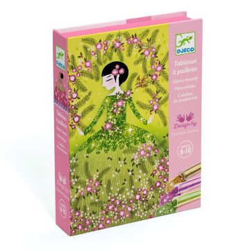 Joc creativ cu sclipici Zane, Djeco - imaginea 1