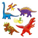 Joc creativ Dinozauri in miscare, Djeco - imaginea 2 Joc creativ Dinozauri in miscare, Djeco - imaginea 2