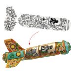 Joc creativ DIY Avioane, Djeco - imaginea 3