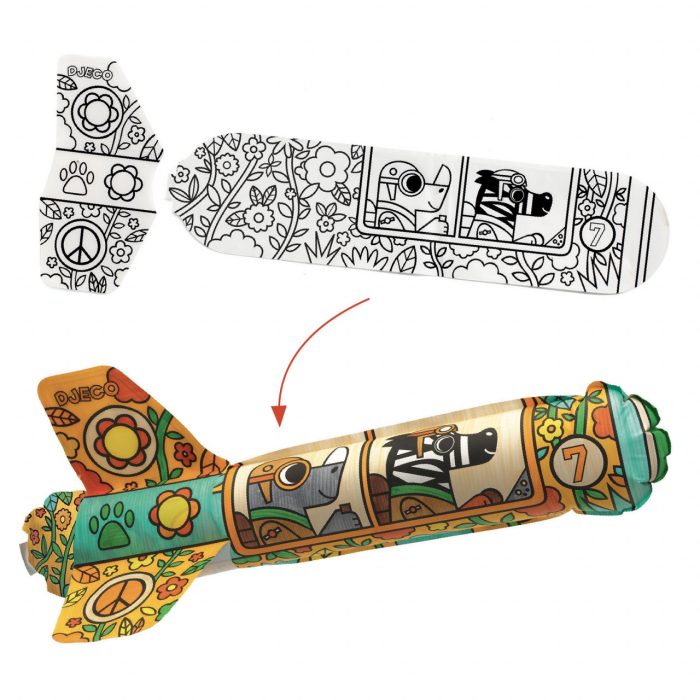 Joc creativ DIY Avioane, Djeco - imaginea 3