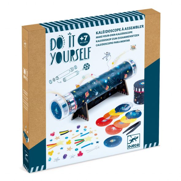 Joc creativ DIY Caleidoscop Imersiune în spațiu, Djeco - imaginea 1